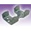 Serre-corde acier zingué pr cordes Ø10.0/12.0mmx2