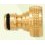 Raccord Rapide Laiton Nez de robinet F 20x27