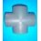 Croix PVC Ø63mm