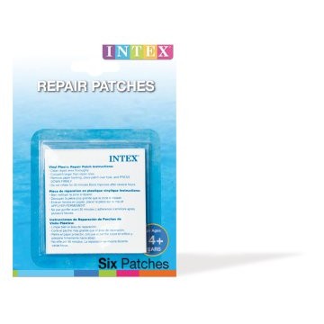 6 Patches Rustine de Réparation INTEX