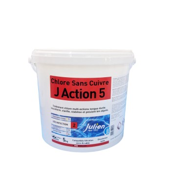 J Action 5 Galet 5 actions 5kg de Piscine